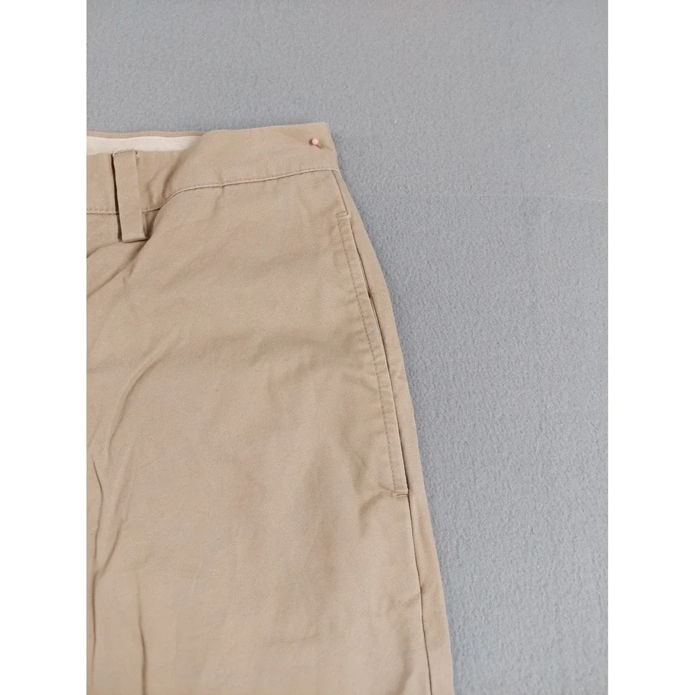 Banana Republic Men Chino Pant 34X32 Beige Straight Leg Casual‎ Work Trouser